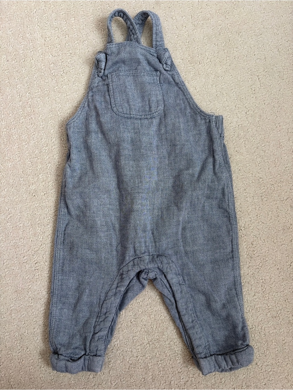 H&M Gray Chambray Kids Overalls